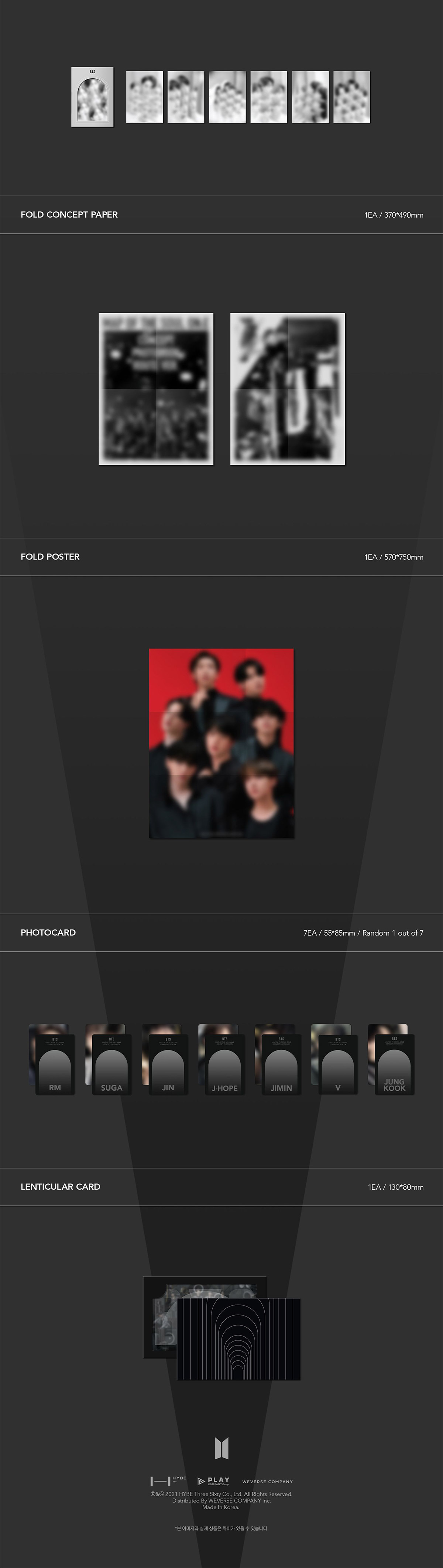BTS - MAP OF THE SOUL ON:E (PHOTOBOOK): K-Pop com fretes e taxas inclu